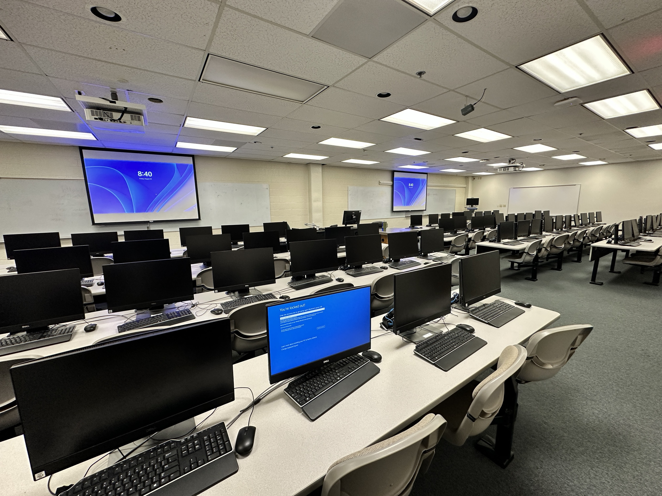 upgraded classroom